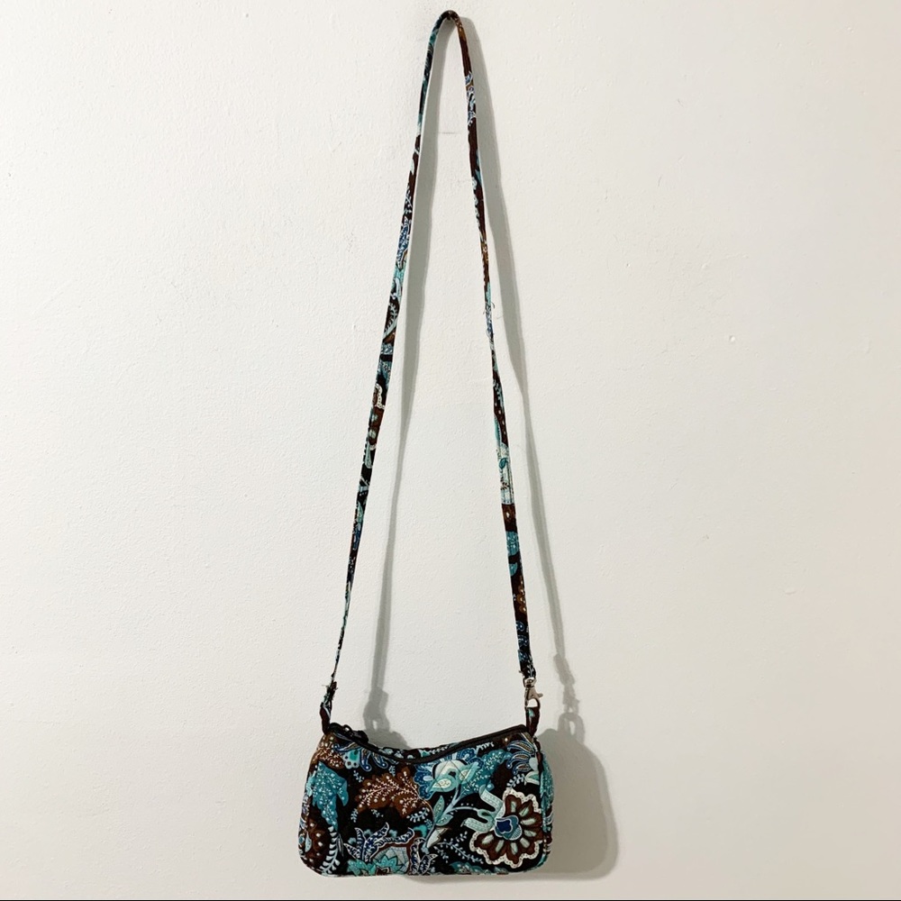 Vera Bradley Quilted Java Blue Print Convertible … - image 5